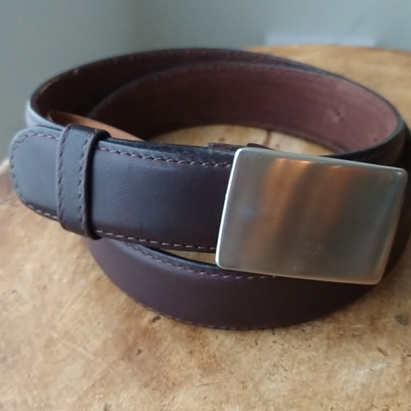 Vintage BCBG Max Azria brown Leather belt - Picture 6 of 7